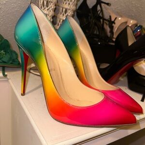 CHRISTIAN LOUBOUTIN RAINBOW PIGALLE FOLLIES